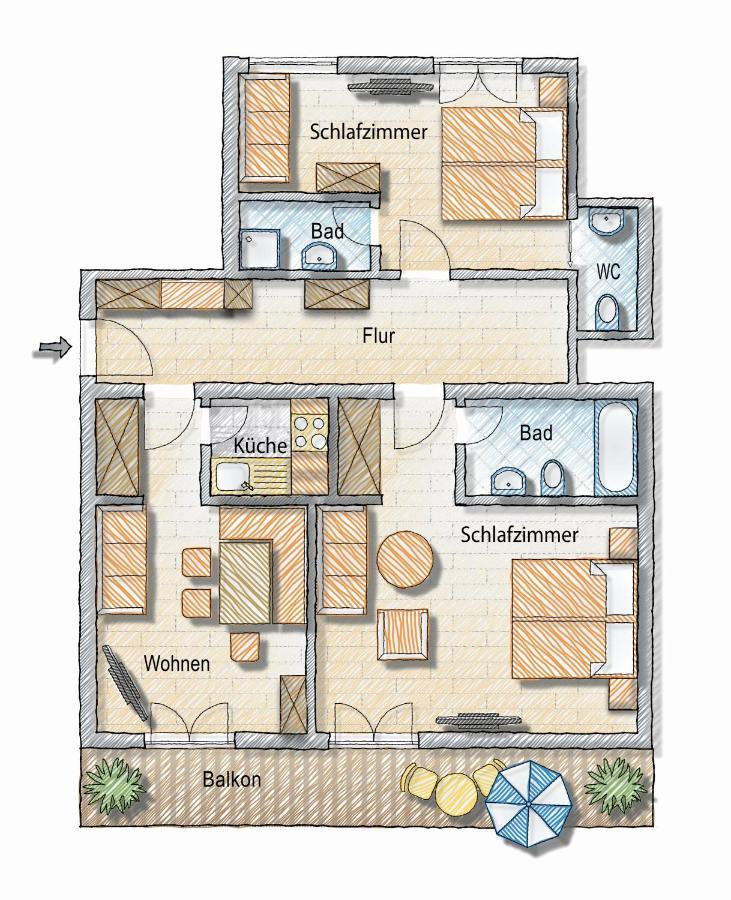 Апартаменты Haus Bartlmae Лофер Экстерьер фото